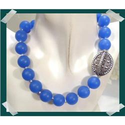 Vibrant Matte Chalcedony STERLING SILVER #2217840