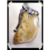 Image 1 : BUTTER Amber Perfection Sterling Pendant~28 #2217897