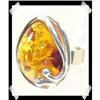 Image 1 : Sweet HONEY~Designer Baltic Amber Sterling#2217929