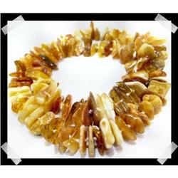 Knotted Natural Multicolored Baltic Amber#2217938