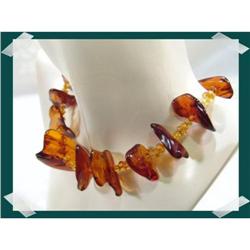 Dazzling Elegant DESIGNER Baltic Amber Necklace#2218022