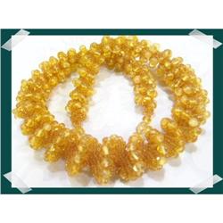 ONE of a Kind MASSIVE Woven HONEY Baltic Amber #2218023