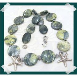 COIN Turquoise Hilltribe Silver Starfish#2218061