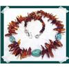 Image 1 : BOLD DRAMA ~ Cognac Baltic Amber SPIKES#2218072