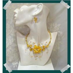 SEXY MO Pearl/FW Pearl Woven Choker/Earrings #2218075
