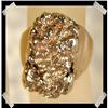 Image 1 : NUGGET 10k Gold Ring Adjustable Size~11.6 Grams#2218195