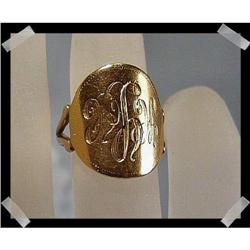 Fabulous 10k GOLD Coin Ring~8 Grams #2218203