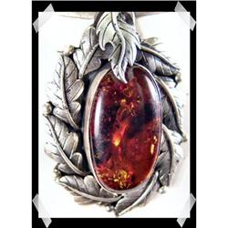 Detailed COGNAC Baltic Amber Sterling #2218212