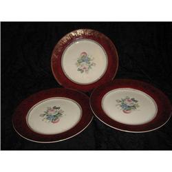 Three Georgian China Plates #2218254
