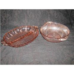 Pink Depression Glass #2218256