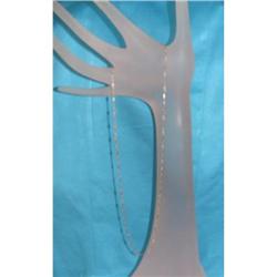 Estate Silver Link Hallmarked Necklace Chain #2218436