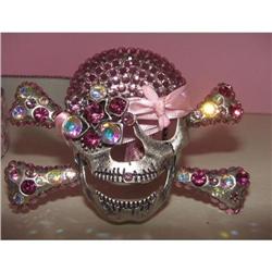 Pink Pirate Swarovski Crystal Designer Belt #2218440