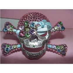 Pirate Swarovski Crystal Designer Belt Buckle #2218441