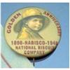 Image 1 : NABISCO  1948 ANNIVERSARY PIN-BACK #2218487
