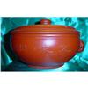 Image 1 : Red Ceramic Tureen/Steamer #2218529
