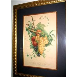 Pair Early 18 century Print signed famous #2218609