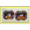 Image 1 : ESTATE EARRINGS - LARGE AMETHYST IN 14K GOLD #2218618