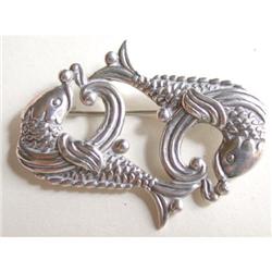 Los Castillos TaxcoSterling Fish Pin #2234180