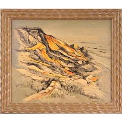 "Rocky Shoreline" Original Oil by Robert #2234196