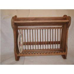 Pine Plate Rack C.1849 England Hand Made #2234231