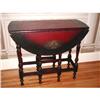 Image 1 : Gate Leg Table Tole C.1910 H.P. Robertson #2234237