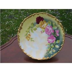 H.P. LIMOGES STUDIO ARTIST PLATE  #2234359