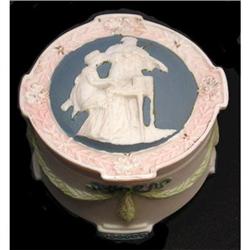 Schafer & Vater Jasperware DUET Powder Jar #2234507