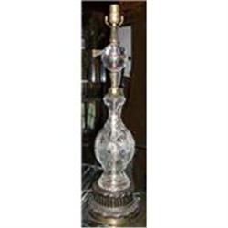 Pair of Crystal Lamps #2234552