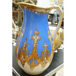 Antique Old Paris Porcelain Pitcher #2234553