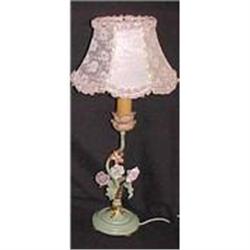 PAIR FRENCH TOLE LAMPS  #2234564