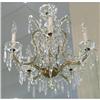 Image 1 : Crystal Chandelier Ceiling Fixture #2234576