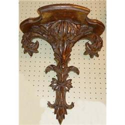 Pair of Gilded Wall Shelves Wall Brackets #2234578