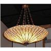 Image 1 : Stained Glass Chandelier Lighting Fixture #2234592