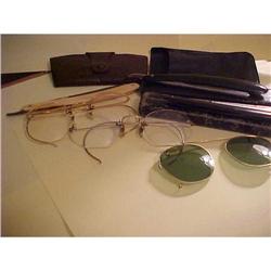 Antique Men's Shaving and Spectacles #2234609