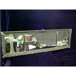 Antique 3 part Framed Mirror 13.5 x 43.5 #2234610
