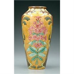 LONGCHAMPS MAJOLICA VASE,signed, France #2234632