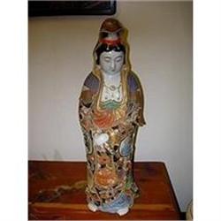 KUTANI KANNON, 24 1/2 Inches (62cm) Signed #2234636