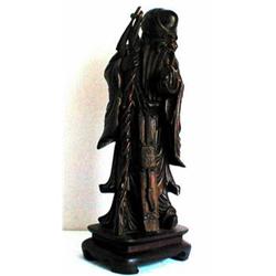 CHINESE  CARVING, SHOULA0 14 Inches,Guangxu #2234642