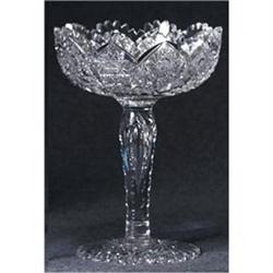 Vintage 12" Cut Glass Dorflinger Compote #2234646