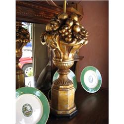 Gilt Decorated Table Lamp #2234663