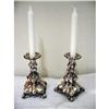 Image 1 : Silverplated rococostyle candlesticks #2234670