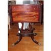 Image 1 : Antique 19th C. Mahogany Sewing Cabinet Table#2234699