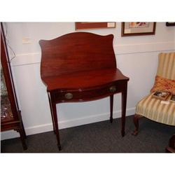 PAINE Furniture Mahogany Hepplewhite Game Table#2234704