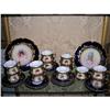 Image 1 : Limoges France Tea Set Porcelain for 12 persons#2234723