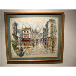 Artist hand painted,singed,dated Paris 1993! #2234876