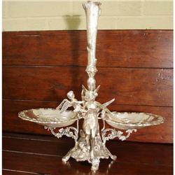 BEST EPERGNE VASE SILVER SERVING DISH #2234958