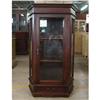Image 1 : ANTIQUE MISSION OAK BOOKCASE CURIO CHINA #2234973