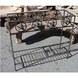 AMERICANA ARCHITECTURAL IRON RUSTIC TABLE #2234982