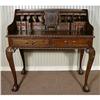 Image 1 : CHIPPENDALE STYLE CLAW ESCRITOIRE WALNUT DESK #2234988