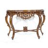 Image 1 : VICTORIAN STYLE ORNATE CONSOLE PARLOR TABLE #2234989